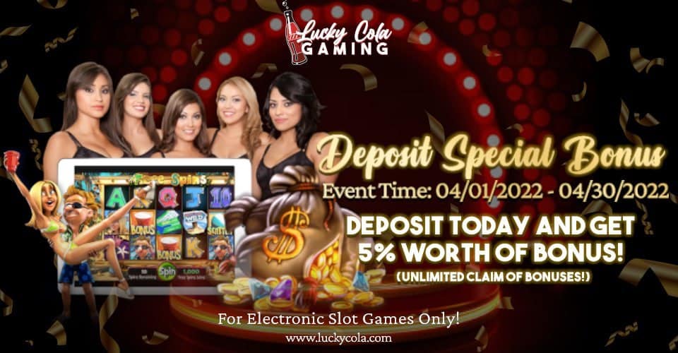 Lucky Cola DEPOSIT TODAY AND GET