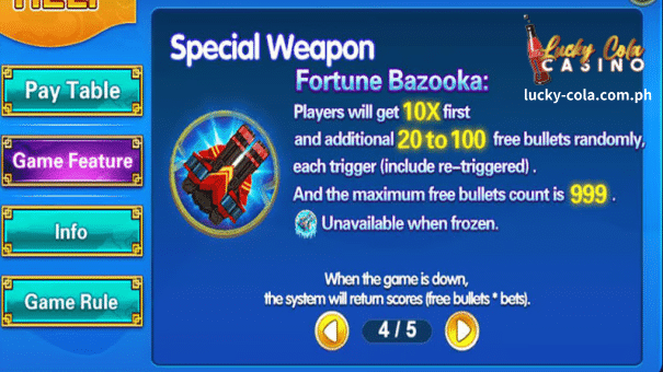 Espesyal na Sandata: Fortune Bazooka
