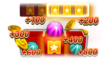 Going through a Ticket slot will earn you the indicated bonus coins.
